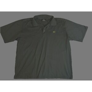 Clubhouse Collection Men's XL Golf Green Short Sleeves Polo Shirt Made In Italy